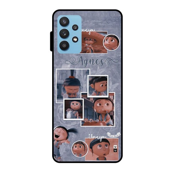 Agnes Metal Back Case for Galaxy M32 5G