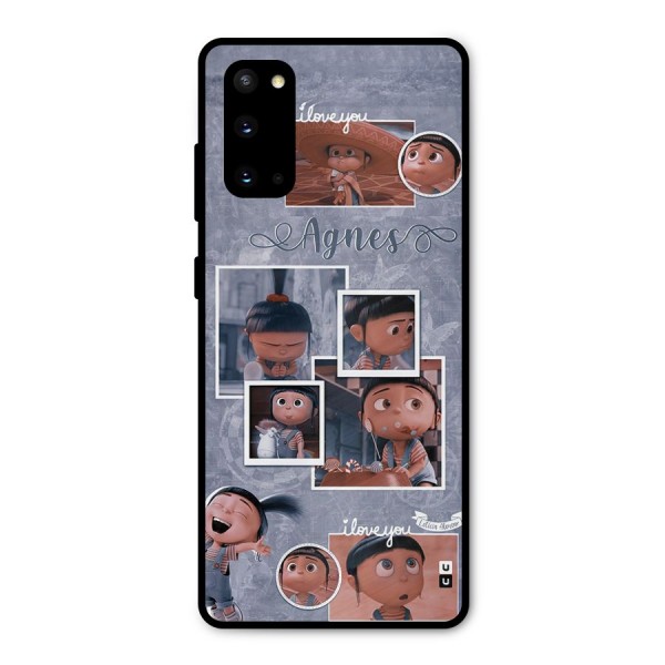 Agnes Metal Back Case for Galaxy S20