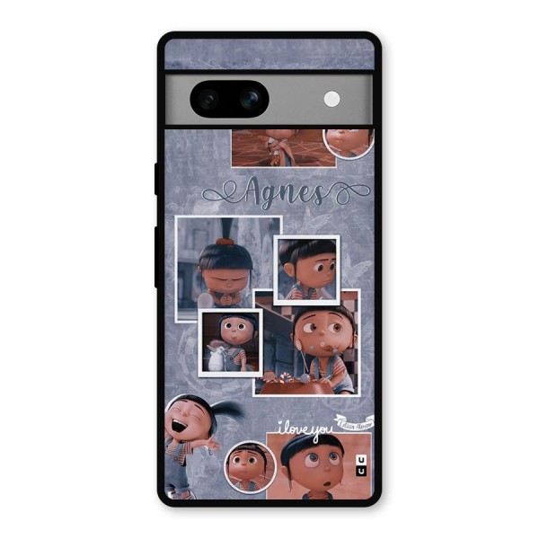 Agnes Metal Back Case for Google Pixel 7a