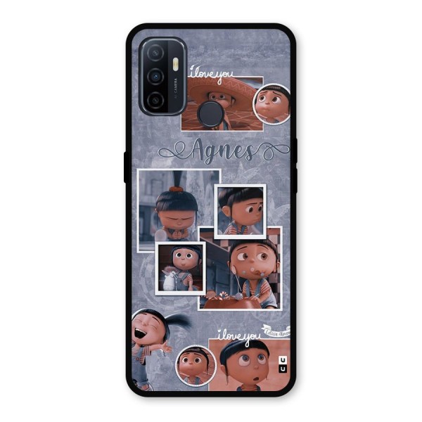 Agnes Metal Back Case for Oppo A53