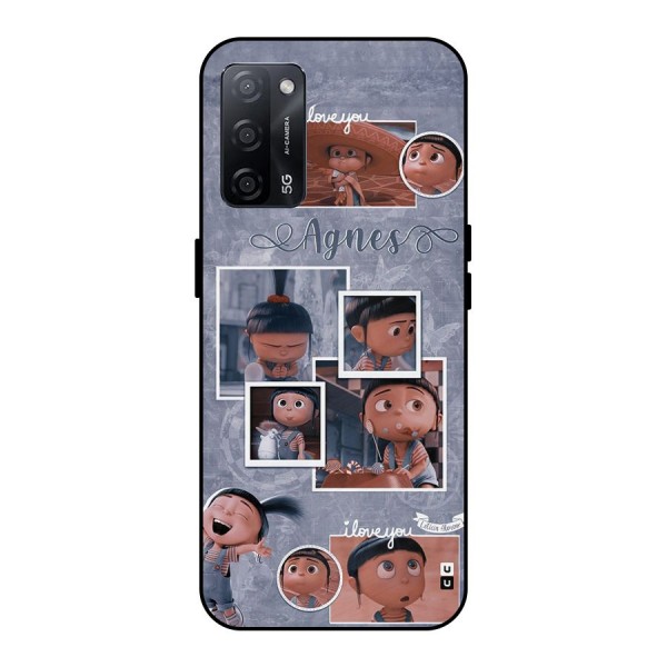 Agnes Metal Back Case for Oppo A53s 5G