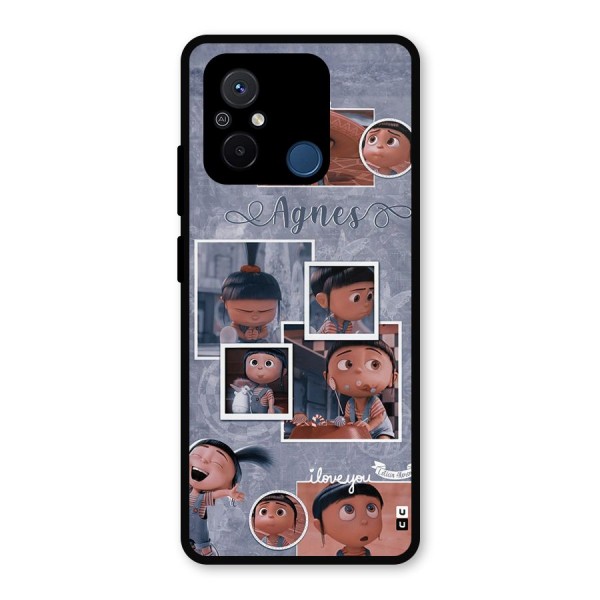 Agnes Metal Back Case for Poco C55