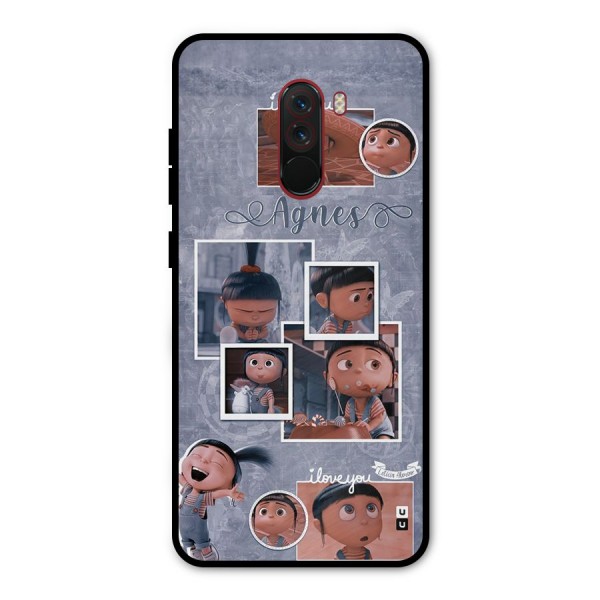 Agnes Metal Back Case for Poco F1