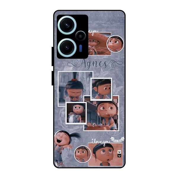 Agnes Metal Back Case for Poco F5