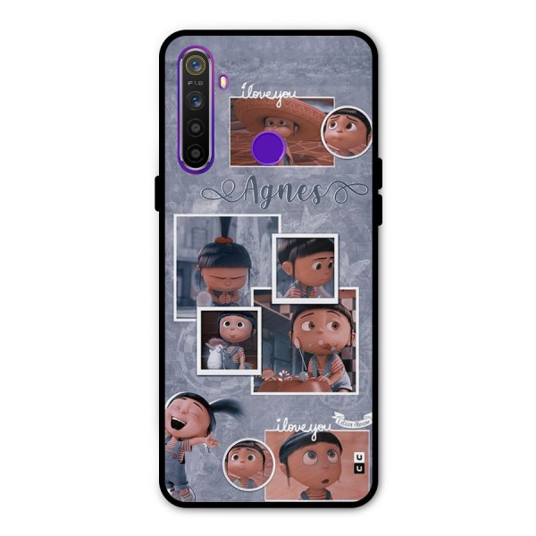 Agnes Metal Back Case for Realme 5i