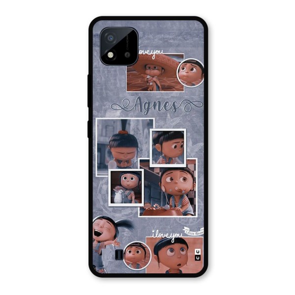 Agnes Metal Back Case for Realme C11 2021