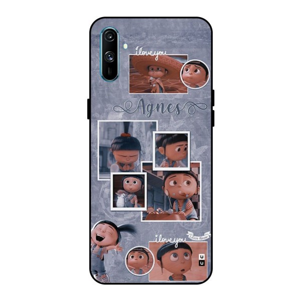 Agnes Metal Back Case for Realme C3