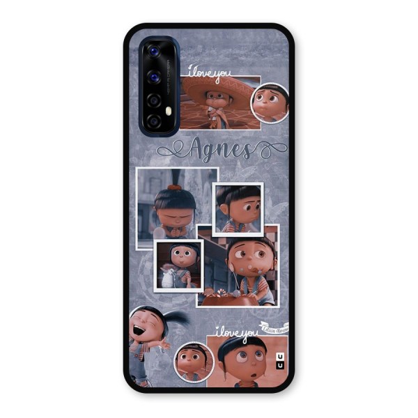 Agnes Metal Back Case for Realme Narzo 20 Pro