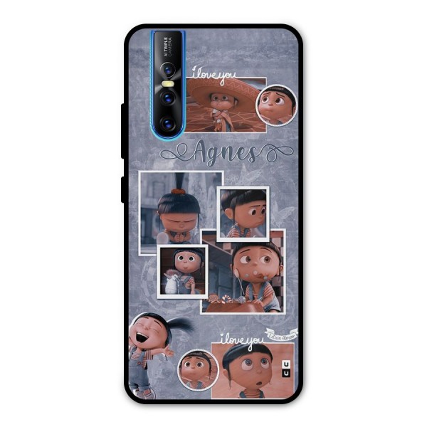 Agnes Metal Back Case for Vivo V15 Pro