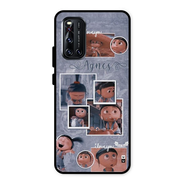 Agnes Metal Back Case for Vivo V19