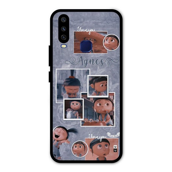 Agnes Metal Back Case for Vivo Y15