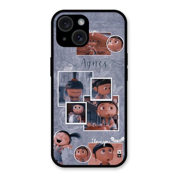 Agnes Metal Back Case for iPhone 15