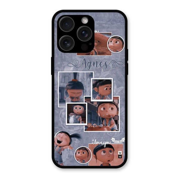 Agnes Metal Back Case for iPhone 15 Pro Max