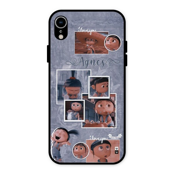 Agnes Metal Back Case for iPhone XR