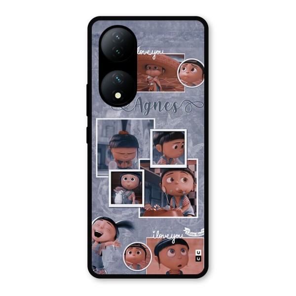 Agnes Metal Back Case for iQOO Z7