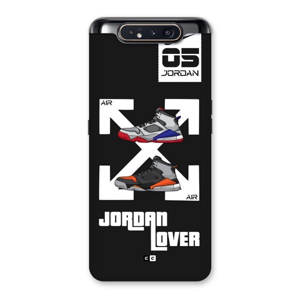 Air Shoe Lover Back Case for Galaxy A80