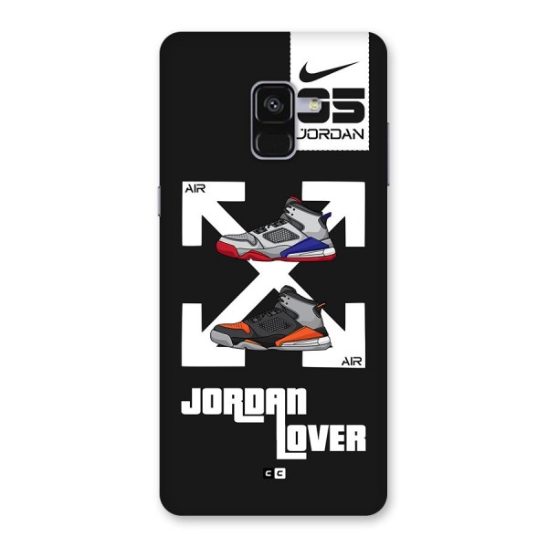 Air Shoe Lover Back Case for Galaxy A8 Plus