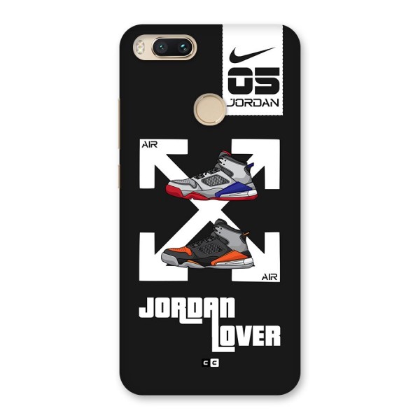 Air Shoe Lover Back Case for Mi A1