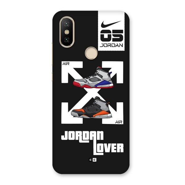 Air Shoe Lover Back Case for Mi A2