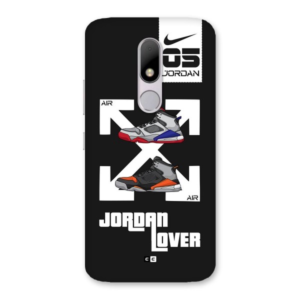 Air Shoe Lover Back Case for Moto M