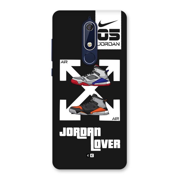 Air Shoe Lover Back Case for Nokia 5.1