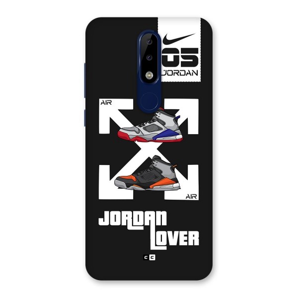 Air Shoe Lover Back Case for Nokia 5.1 Plus