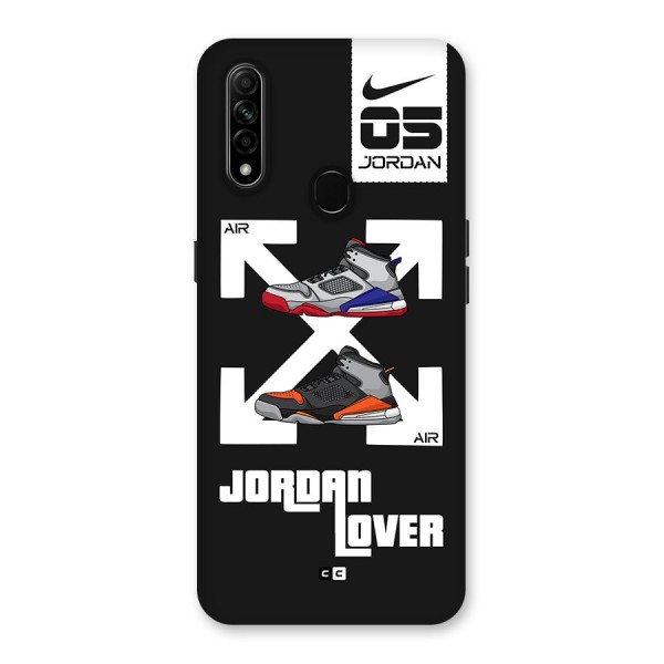 Air Shoe Lover Back Case for Oppo A31