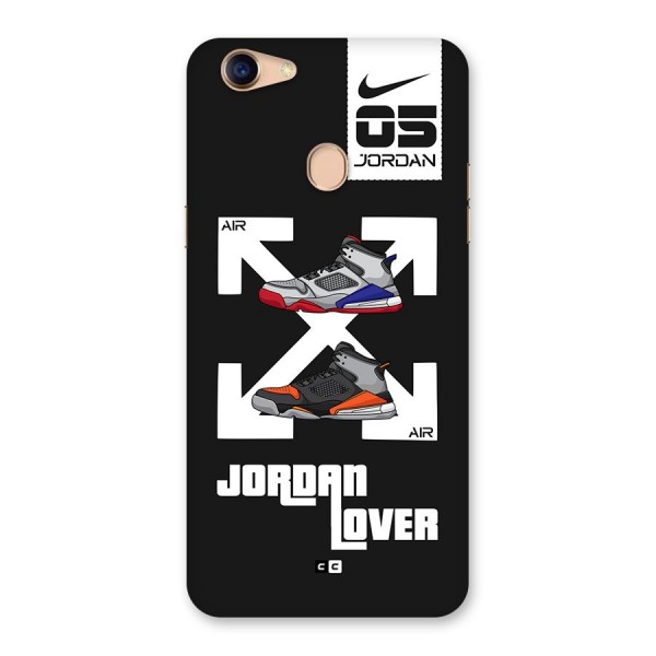 Air Shoe Lover Back Case for Oppo F5