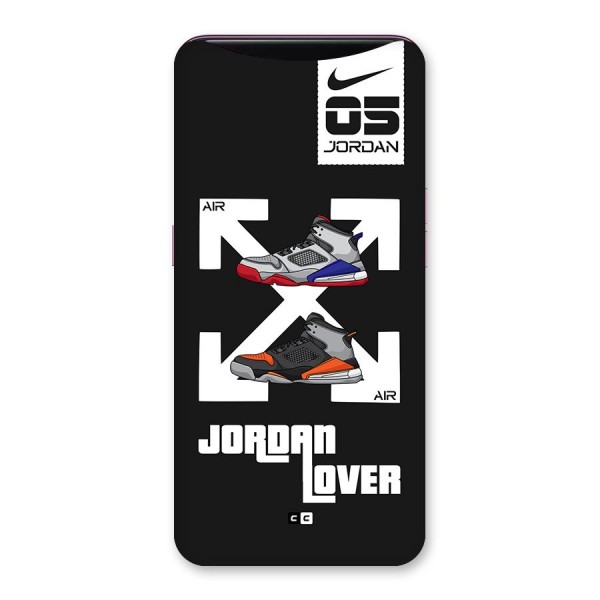 Air Shoe Lover Back Case for Oppo Find X