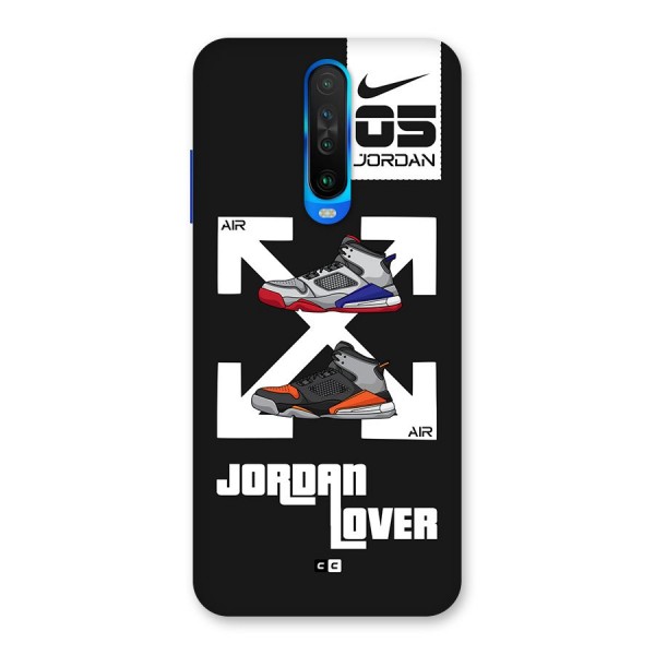 Air Shoe Lover Back Case for Poco X2