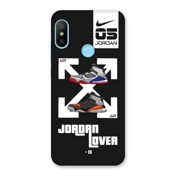 Air Shoe Lover Back Case for Redmi 6 Pro