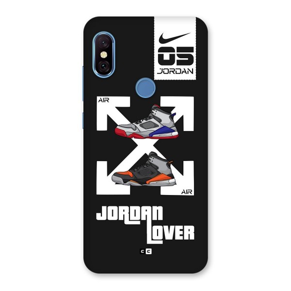 Air Shoe Lover Back Case for Redmi Note 6 Pro