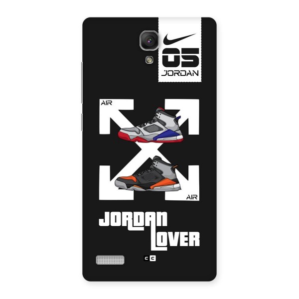 Air Shoe Lover Back Case for Redmi Note Prime