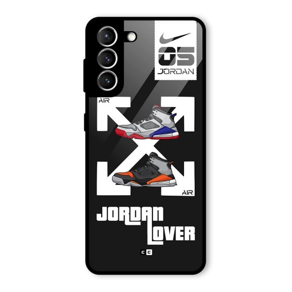 Air Shoe Lover Glass Back Case for Galaxy S21 5G