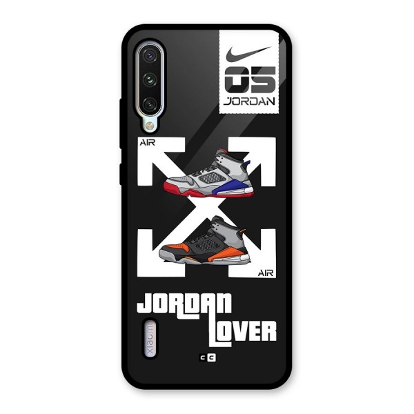 Air Shoe Lover Glass Back Case for Mi A3