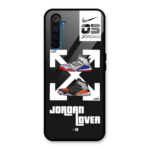 Air Shoe Lover Glass Back Case for Realme 6 Pro