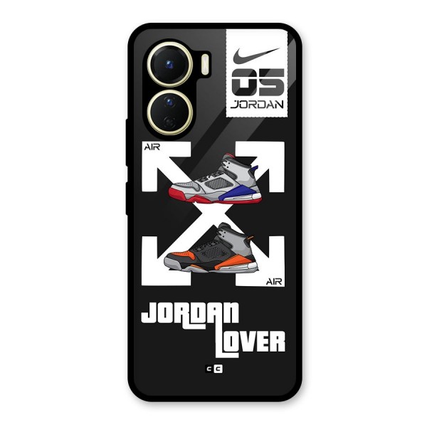 Air Shoe Lover Glass Back Case for Vivo Y56