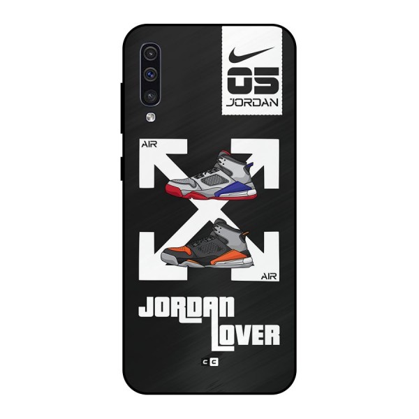 Air Shoe Lover Metal Back Case for Galaxy A50s