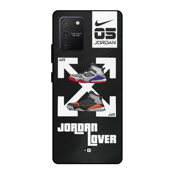 Air Shoe Lover Metal Back Case for Galaxy S10 Lite