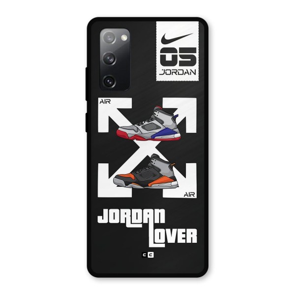 Air Shoe Lover Metal Back Case for Galaxy S20 FE