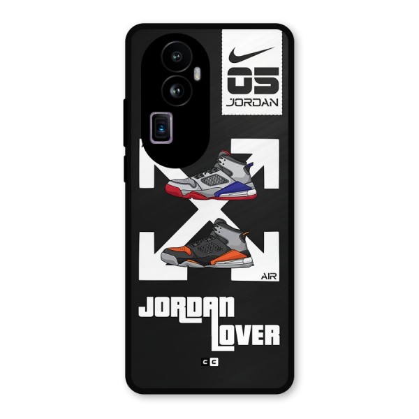 Air Shoe Lover Metal Back Case for Oppo Reno10 Pro Plus