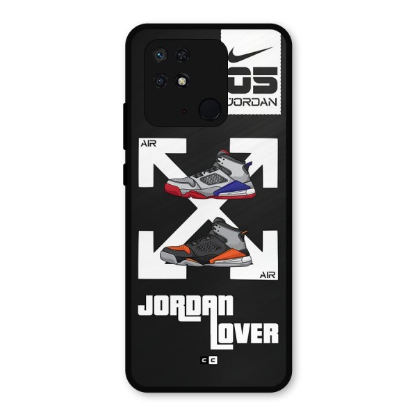 Air Shoe Lover Metal Back Case for Redmi 10 Power