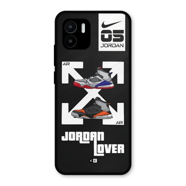 Air Shoe Lover Metal Back Case for Redmi A2