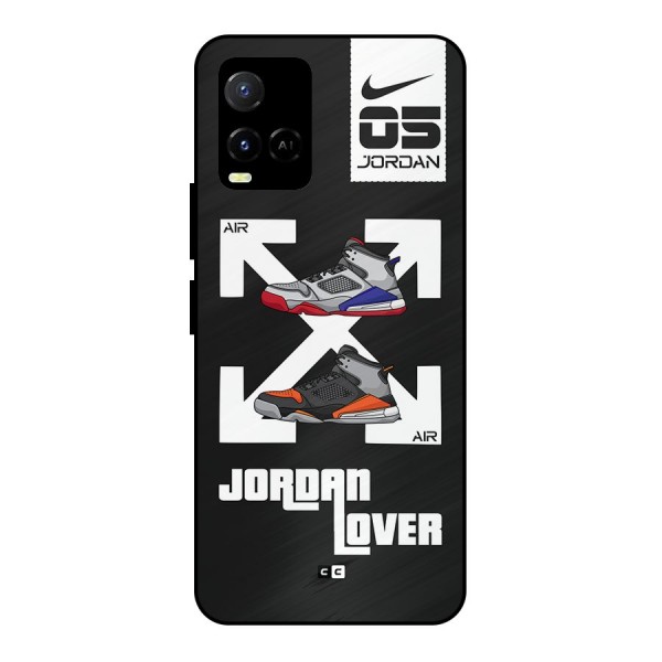 Air Shoe Lover Metal Back Case for Vivo Y21