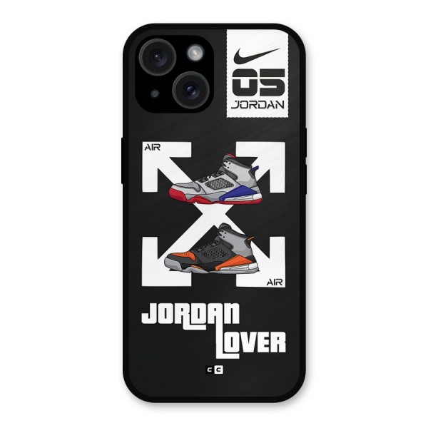 Air Shoe Lover Metal Back Case for iPhone 15