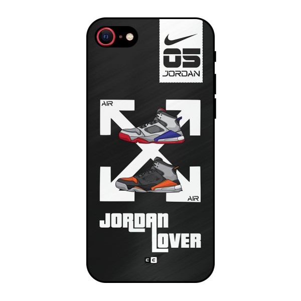 Air Shoe Lover Metal Back Case for iPhone 8
