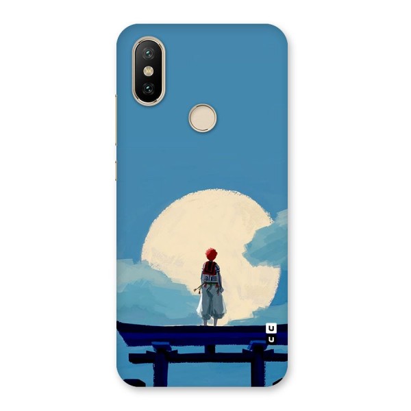 Akaza Waiting Back Case for Mi A2