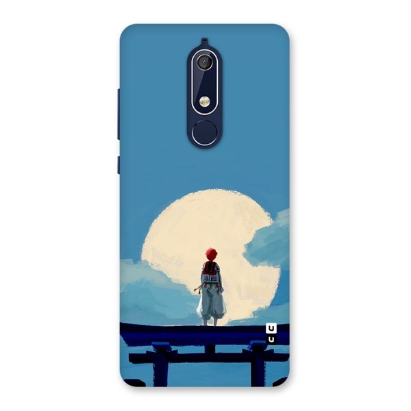 Akaza Waiting Back Case for Nokia 5.1