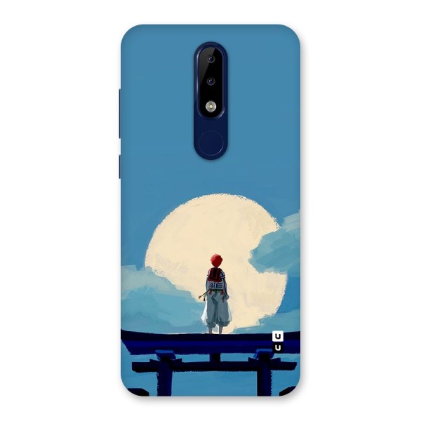 Akaza Waiting Back Case for Nokia 5.1 Plus