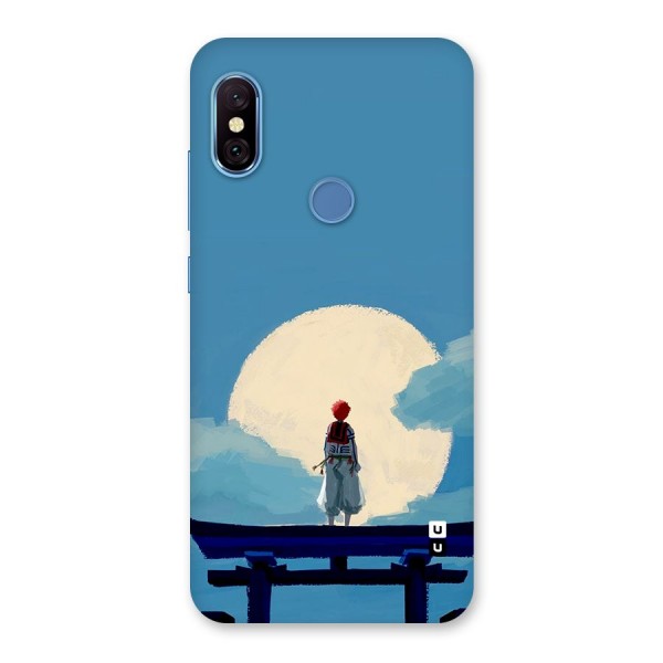 Akaza Waiting Back Case for Redmi Note 6 Pro